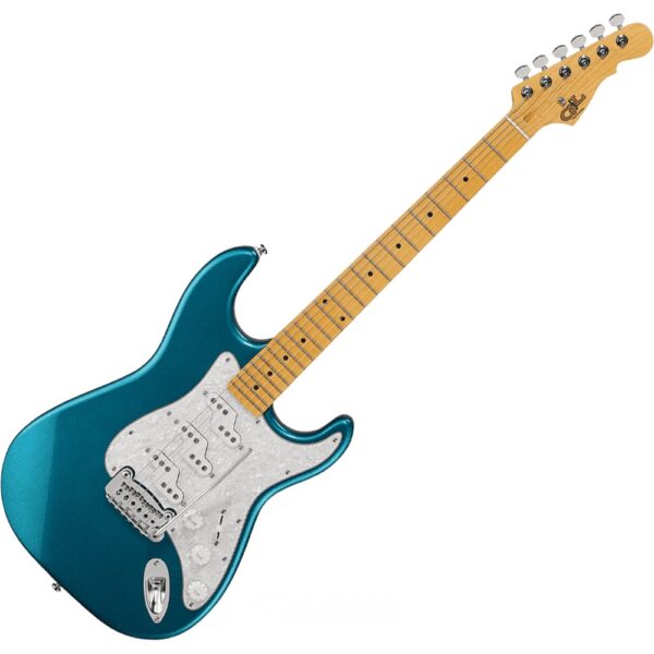 G&L Tribute Comanche – Emerald Blue, Maple vrat, topola