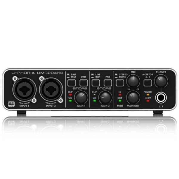 Behringer UMC204HD U-Phoria audio interfejs