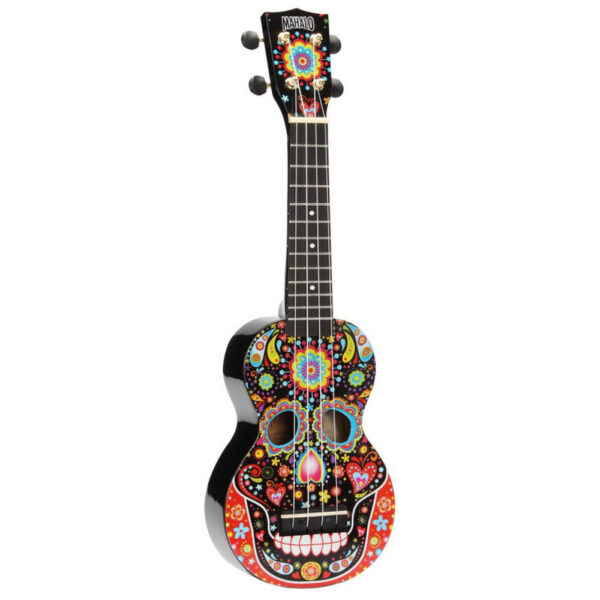 Mahalo Skull Ukulele