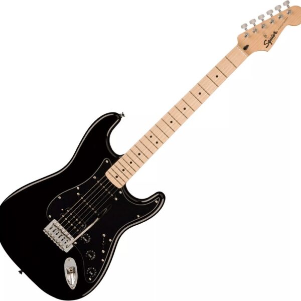 Squier By Fender Sonic Stratocaster HSS MN Black