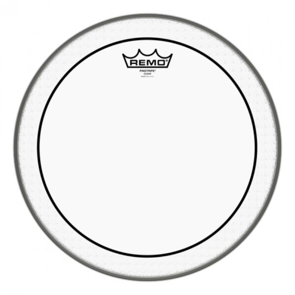 Remo 13" Pinstripe clear