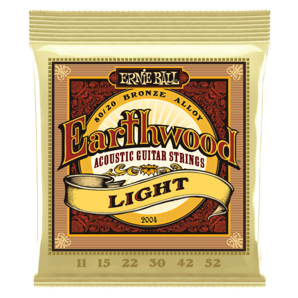 Ernie Ball 2004 11-52 Light Earthwood  žice za akustičnu gitaru