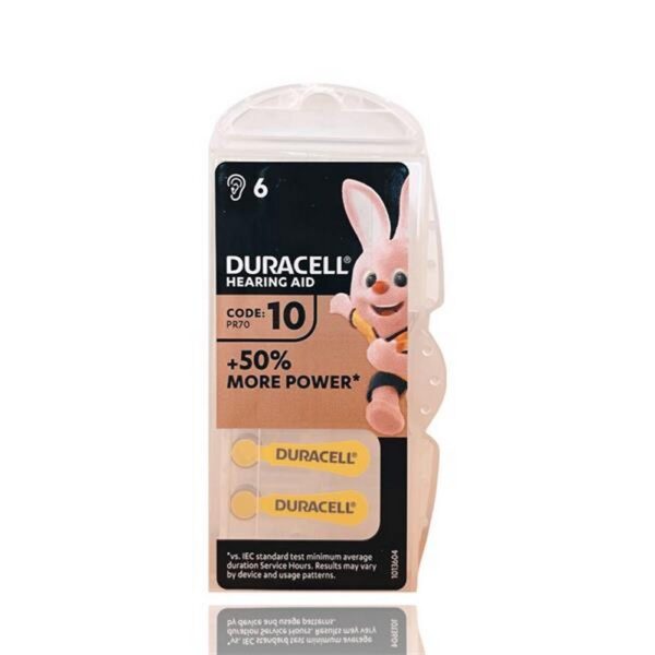 Duracell baterije za slušne aparate - veličina 10