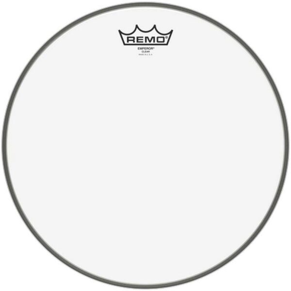 13” Remo Emperor Clear