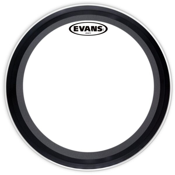 Evans 20" EMAD2 Clear Bass Drum
