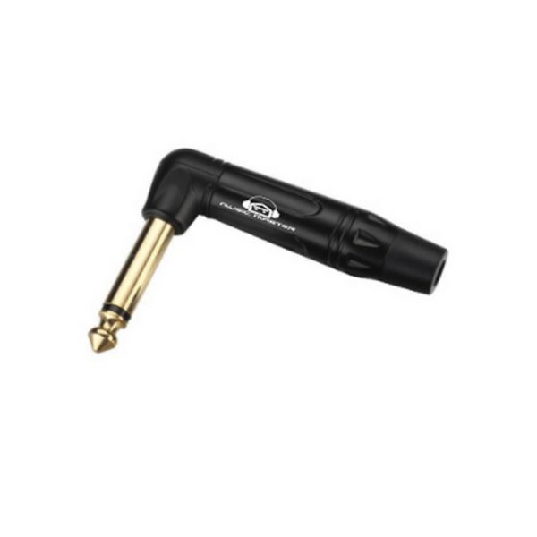 Jack konektor 6,3mm banana QTR63G Music master