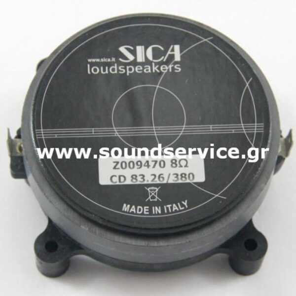 SICA Z009470C CD 83.26 380 8 Ohm driver