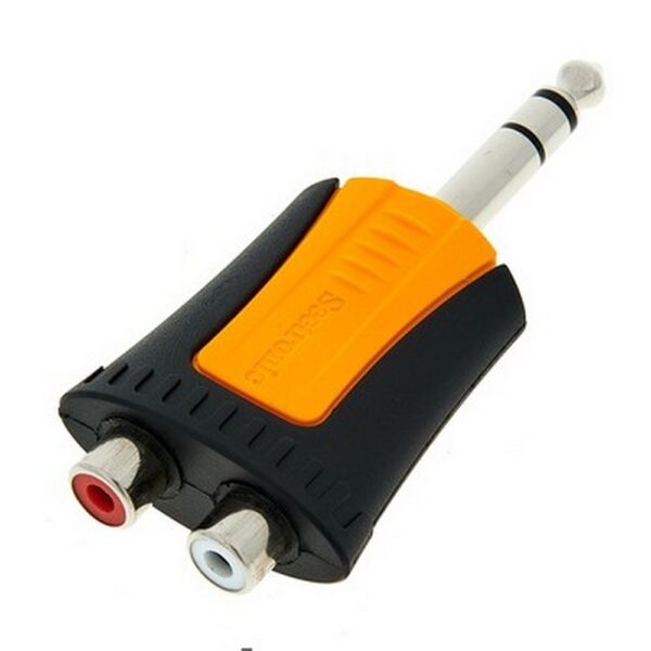 Seetronic MP3-2RF Adapter 6,35mm na 2x RCA